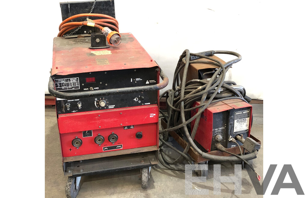 Lincoln Electric Idealarc CV400-I Welder with LN-7 Wire Feeder