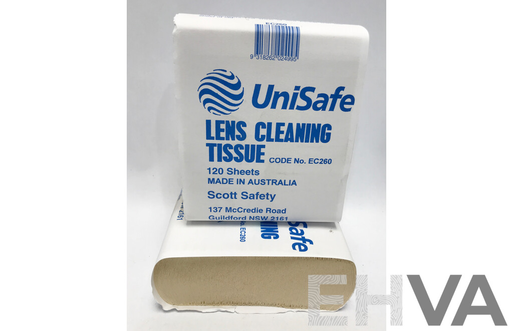 Pallet Lot of UniSafe Lens Cleaning Tissue (Boxes of 40pcs)