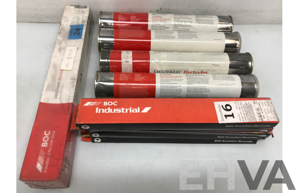 Assorted BOC Electrodes - Lot of 10