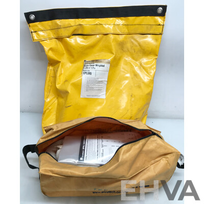 Enretech Weighted Drain Cover and Hydrocarbon Spill Reponse Kit
