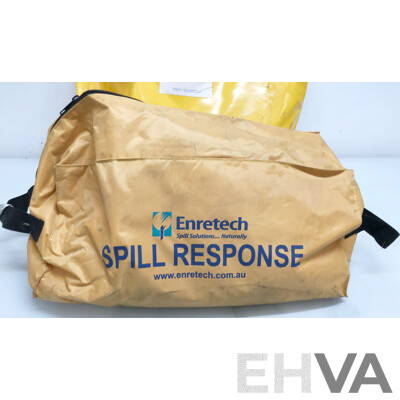 Enretech Weighted Drain Cover and Hydrocarbon Spill Reponse Kit
