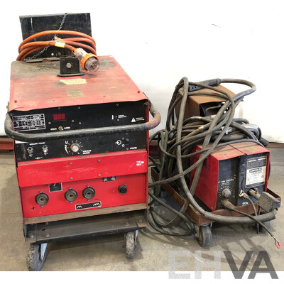 Lincoln Electric Idealarc CV400-I Welder with LN-7 Wire Feeder