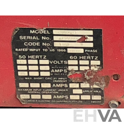 Lincoln Electric Idealarc CV400-I Welder with LN-7 Wire Feeder