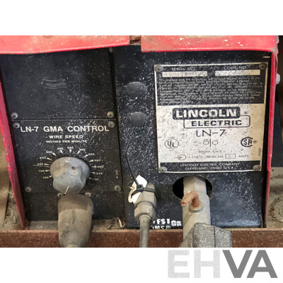 Lincoln Electric Idealarc CV400-I Welder with LN-7 Wire Feeder
