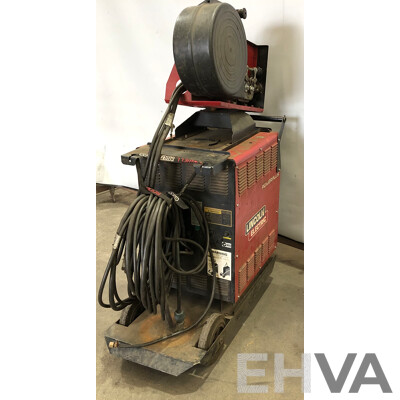 Lincoln Electric Powerplus II 350 Welder with PWF4GS Wire Feeder