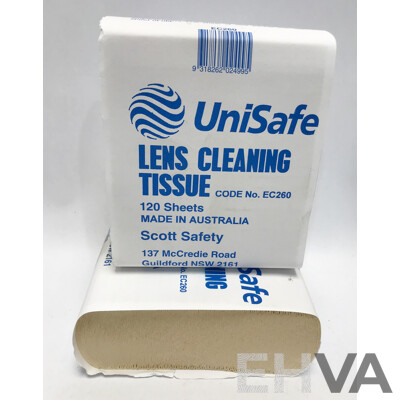 Pallet Lot of UniSafe Lens Cleaning Tissue (Boxes of 40pcs)