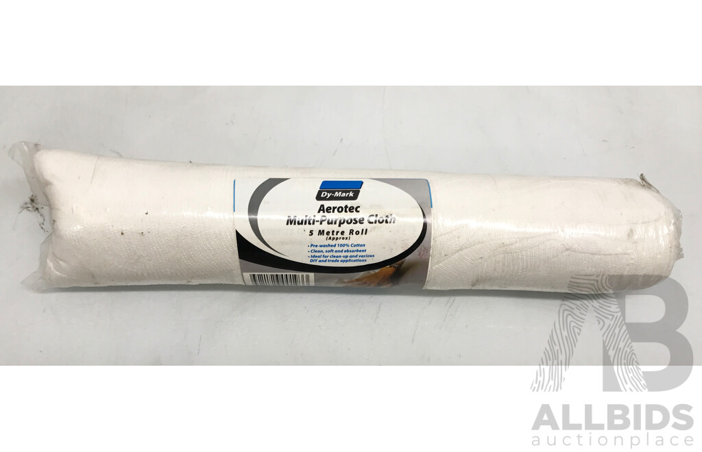 Box of Dy-Mark Aerotec Multi-Purpose Cloth (5 Metres)