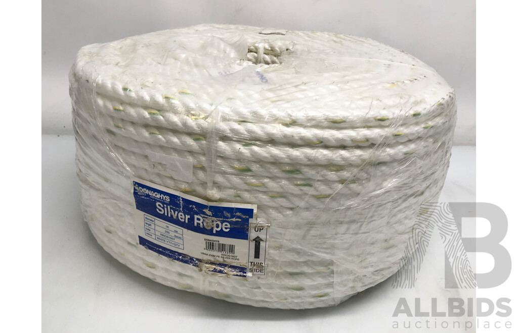 Donaghys Silver Rope (Size 16mm X 250m)