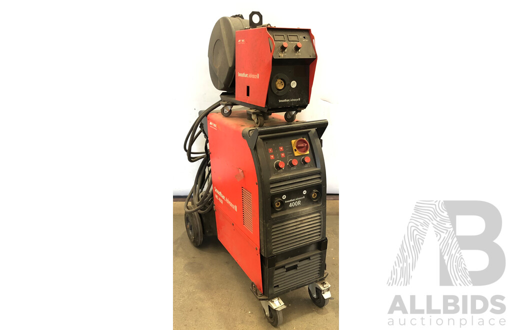 BOC Smootharc Advance II MIG 400R Mobile Mig Welder
