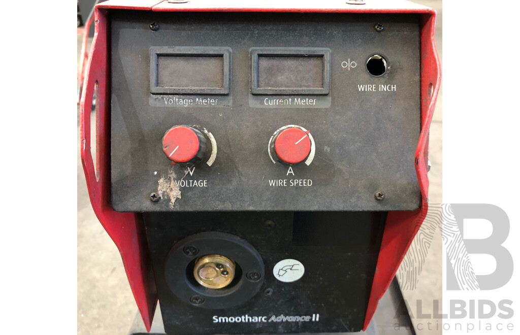 BOC Smootharc Advance II MIG 400R Mobile Mig Welder