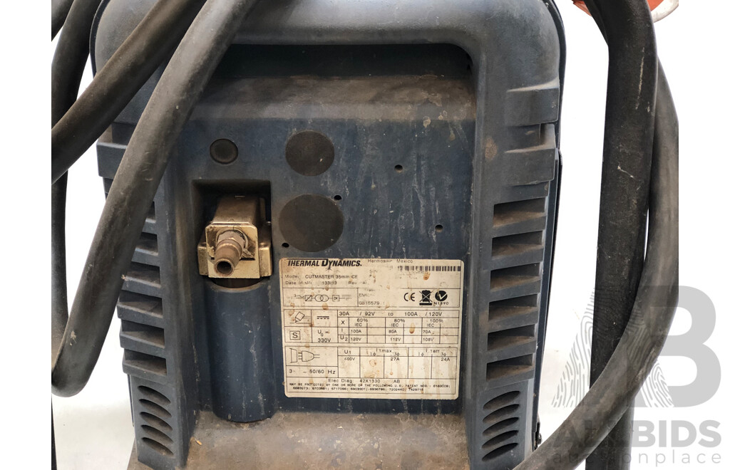 Thermal Dynamics Cutmaster 35mm Plasma Cutter