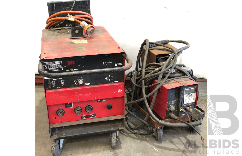 Lincoln Electric Idealarc CV400-I Welder with LN-7 Wire Feeder