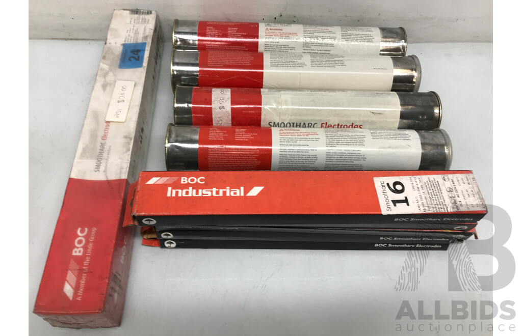 Assorted BOC Electrodes - Lot of 10