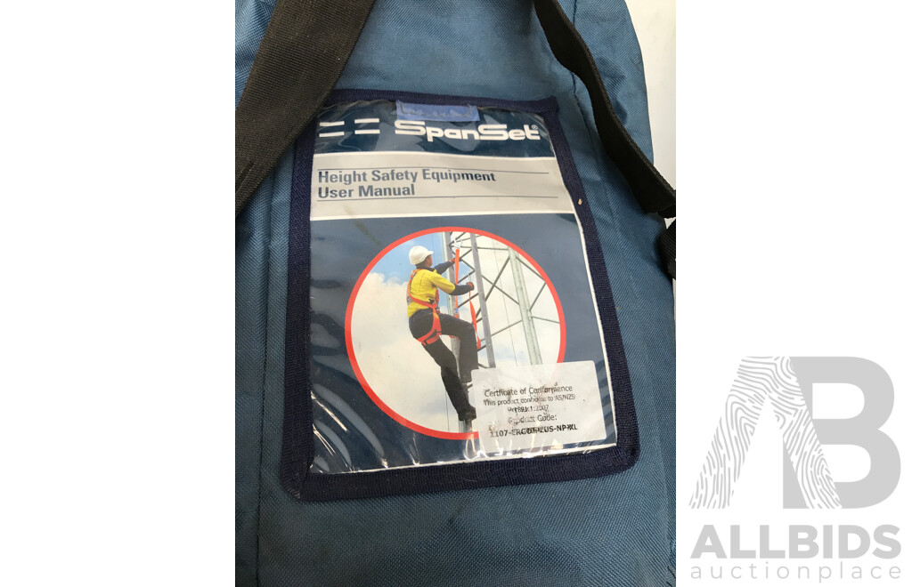 Assorted Safety Equipment Including Timing Belt Kit and Fall Protection & Rescue Straps/Ropes