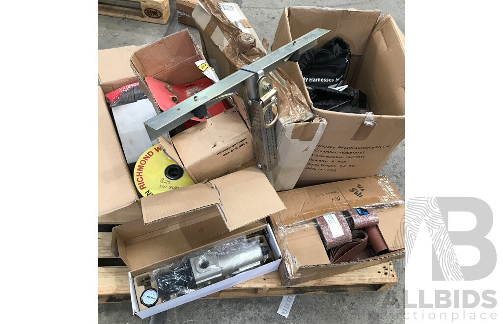 Pallet Lot of Assorted Tools and Equipment