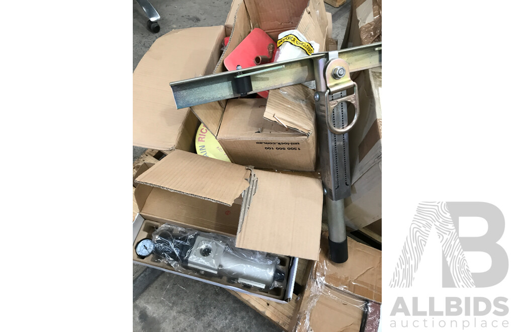Pallet Lot of Assorted Tools and Equipment
