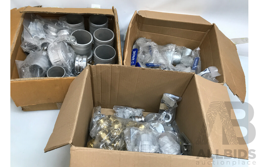 Assorted Lot of Industrial Fittings