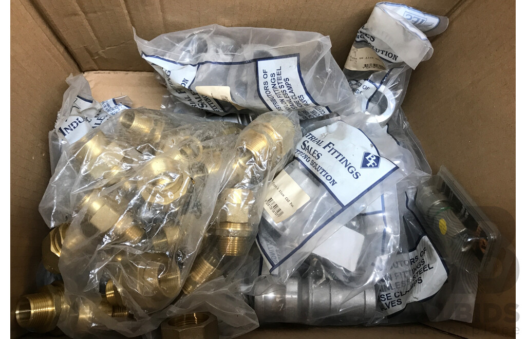 Assorted Lot of Industrial Fittings