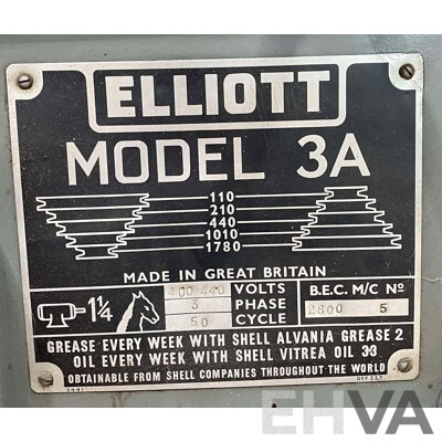 Elliot Model 3A Drill Press