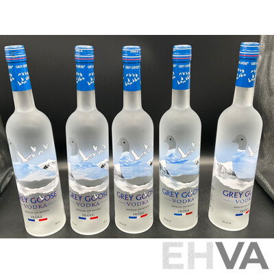 Grey Goose Vodka 700ml X 5 Bottles - ORP $399.00