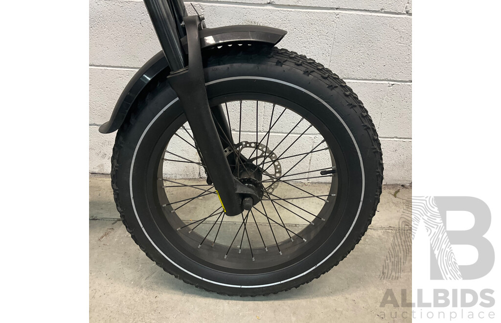 ZHENGBU Fat Tire E-Bike (48cm Frame)