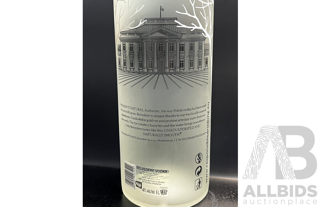 Belvedere Vodka 6L