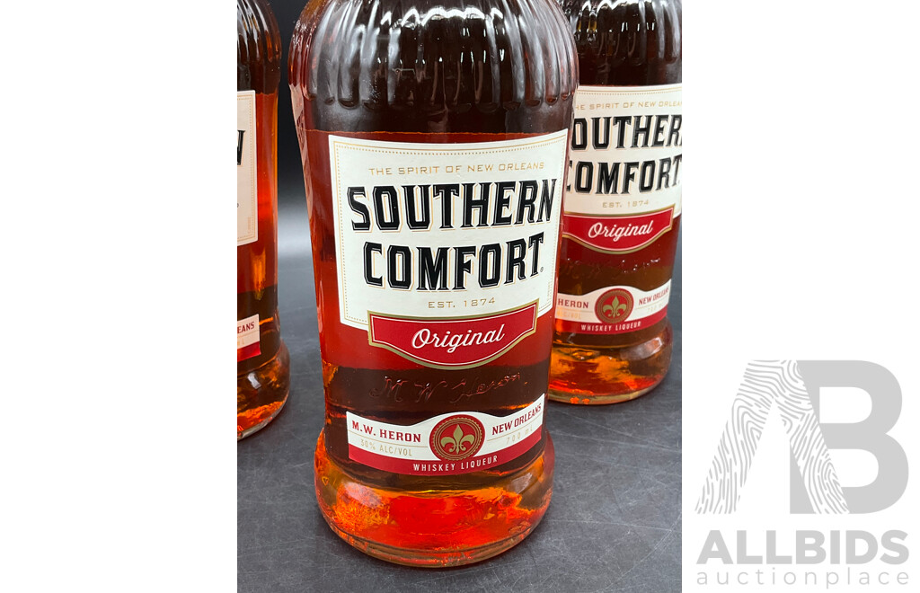 Southern Comfort 700ml X 3 Bottles - ORP $165.00