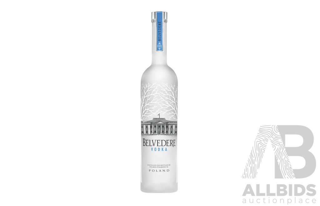 Belvedere Vodka 700ml X 4 Bottles - ORP $319.00