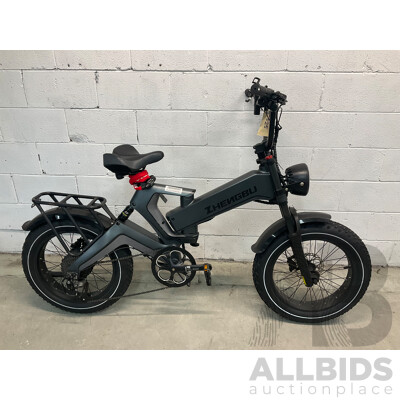 ZHENGBU Fat Tire E-Bike (48cm Frame)