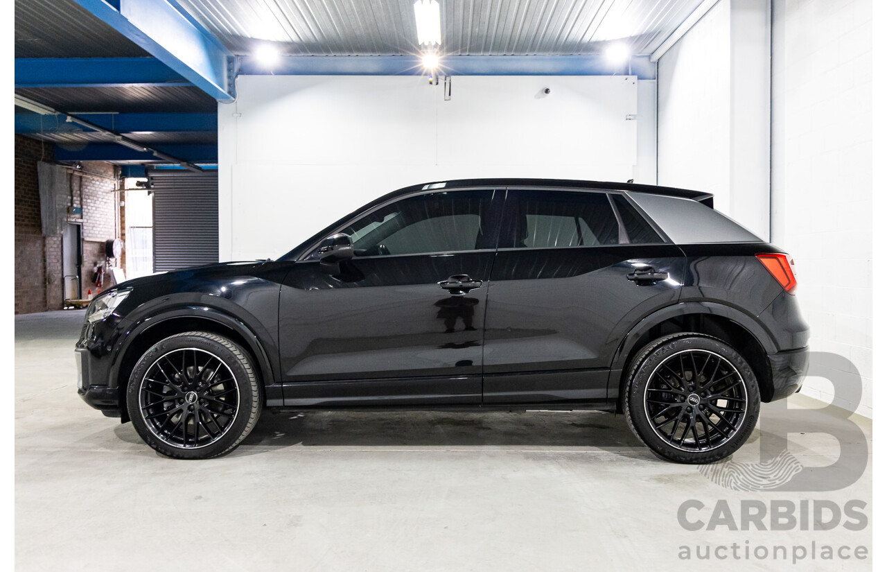 07/2018 Audi Q2 2.0 TFSI Quattro Sport (AWD) GA MY18 4D Wagon Mythos Black Metallic Turbo 2.0L