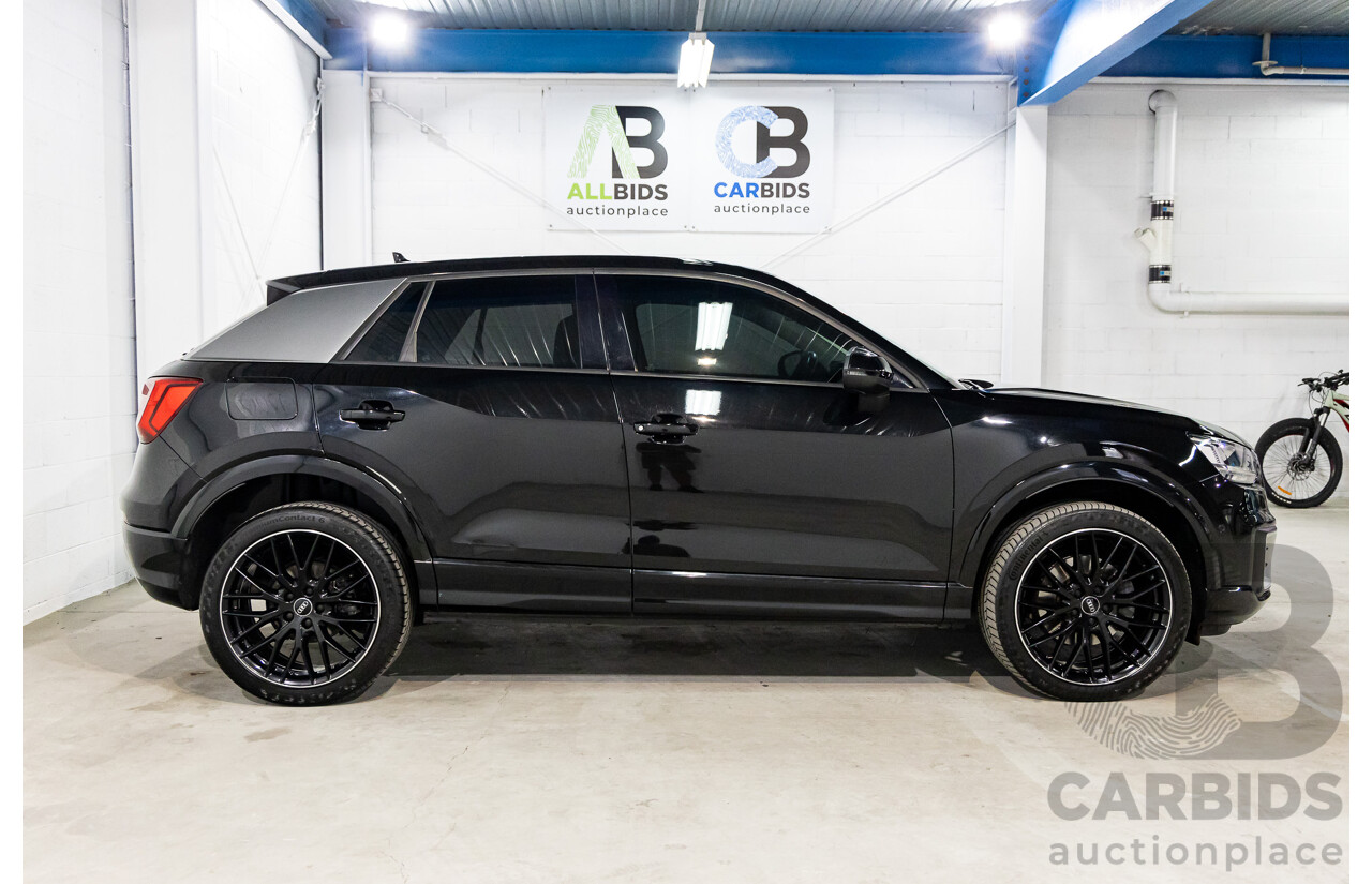 07/2018 Audi Q2 2.0 TFSI Quattro Sport (AWD) GA MY18 4D Wagon Mythos Black Metallic Turbo 2.0L