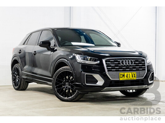 07/2018 Audi Q2 2.0 TFSI Quattro Sport (AWD) GA MY18 4D Wagon Mythos Black Metallic Turbo 2.0L