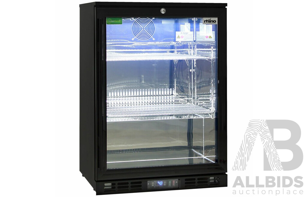 Rhino 129L Bar Fridge (SG1R-B) - ORP $1,517