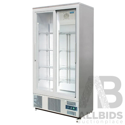 Polar 490L G-Series Double Sliding Door Upright Back Bar Cooler (CK478A) - ORP $3,300