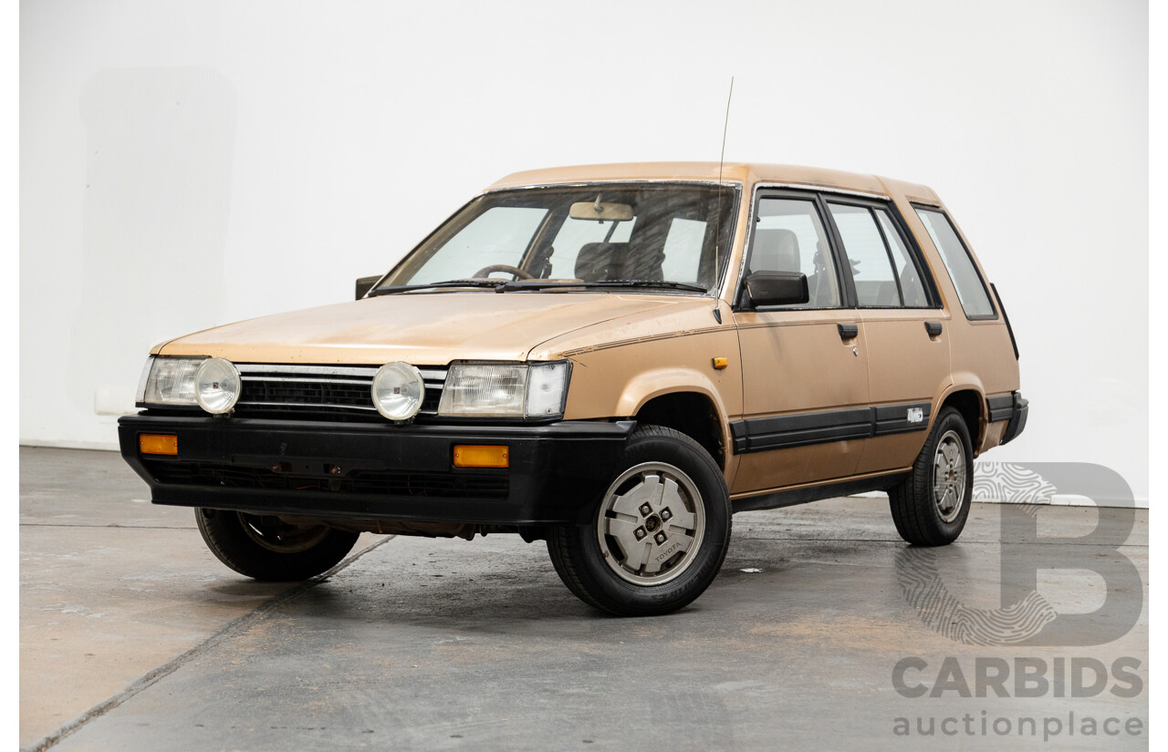 2/1984 Toyota Tercel SR5 (4x4)  4d Wagon beige 1.5L