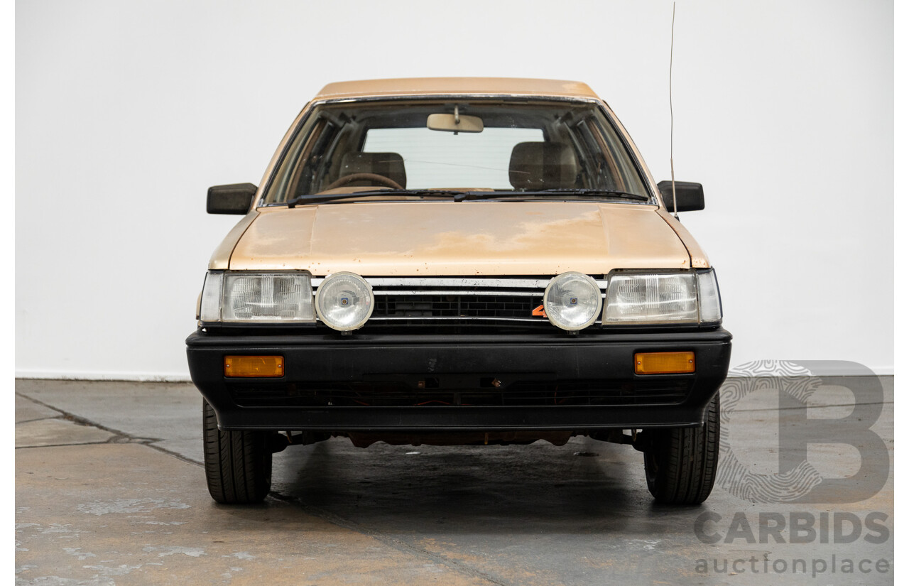 2/1984 Toyota Tercel SR5 (4x4)  4d Wagon beige 1.5L