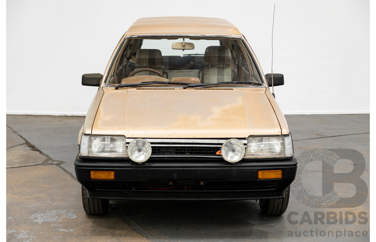 2/1984 Toyota Tercel SR5 (4x4)  4d Wagon beige 1.5L