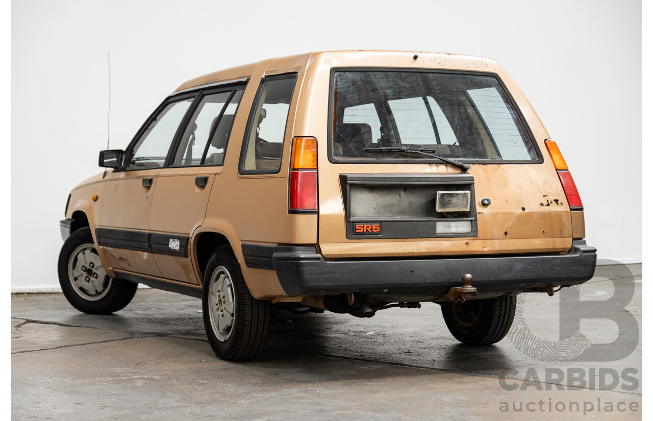 2/1984 Toyota Tercel SR5 (4x4)  4d Wagon beige 1.5L