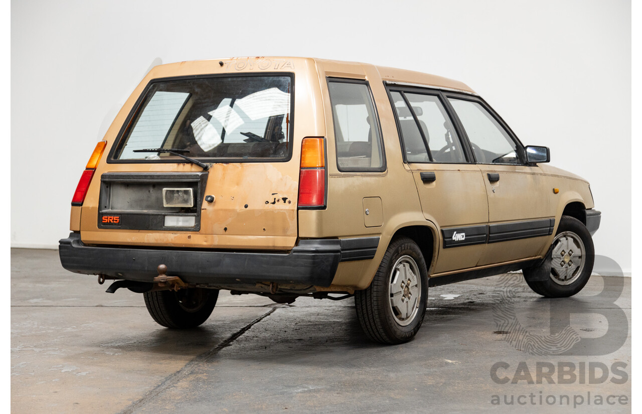 2/1984 Toyota Tercel SR5 (4x4)  4d Wagon beige 1.5L