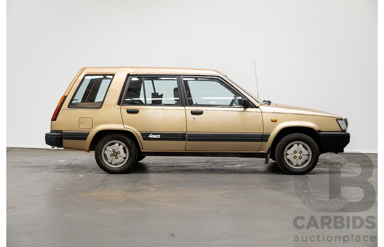 2/1984 Toyota Tercel SR5 (4x4)  4d Wagon beige 1.5L