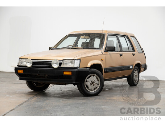 2/1984 Toyota Tercel SR5 (4x4)  4d Wagon beige 1.5L