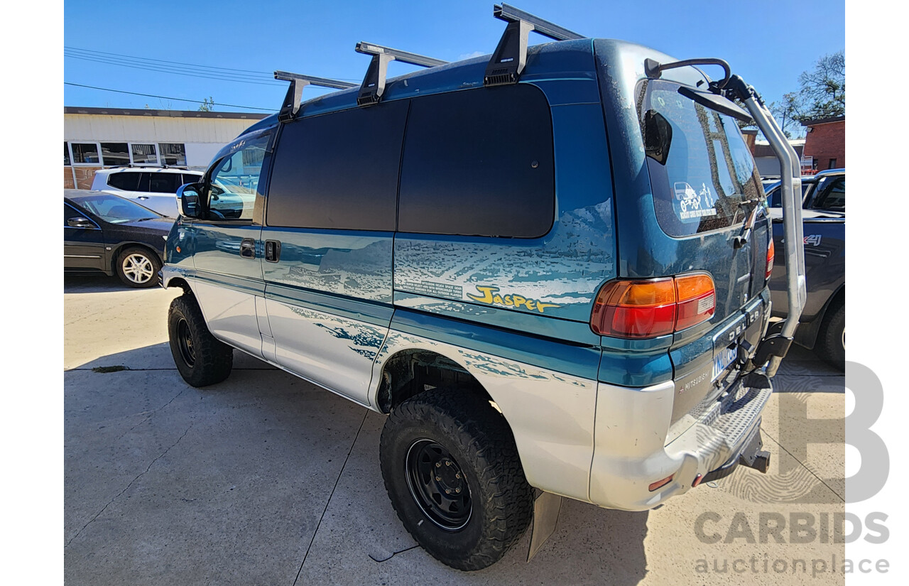 6/1997 Imported Mitsubishi DELICA (SPACEGEAR) 4D Wagon Green 4WD DIESEL TURBO 2.8L 4 SP AUTOMATIC