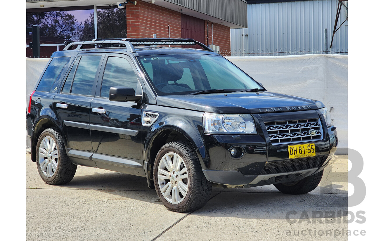 7/2010 Land Rover Freelander 2 SE TD4 (4x4) LF MY10 4d Wagon Black 2.2L