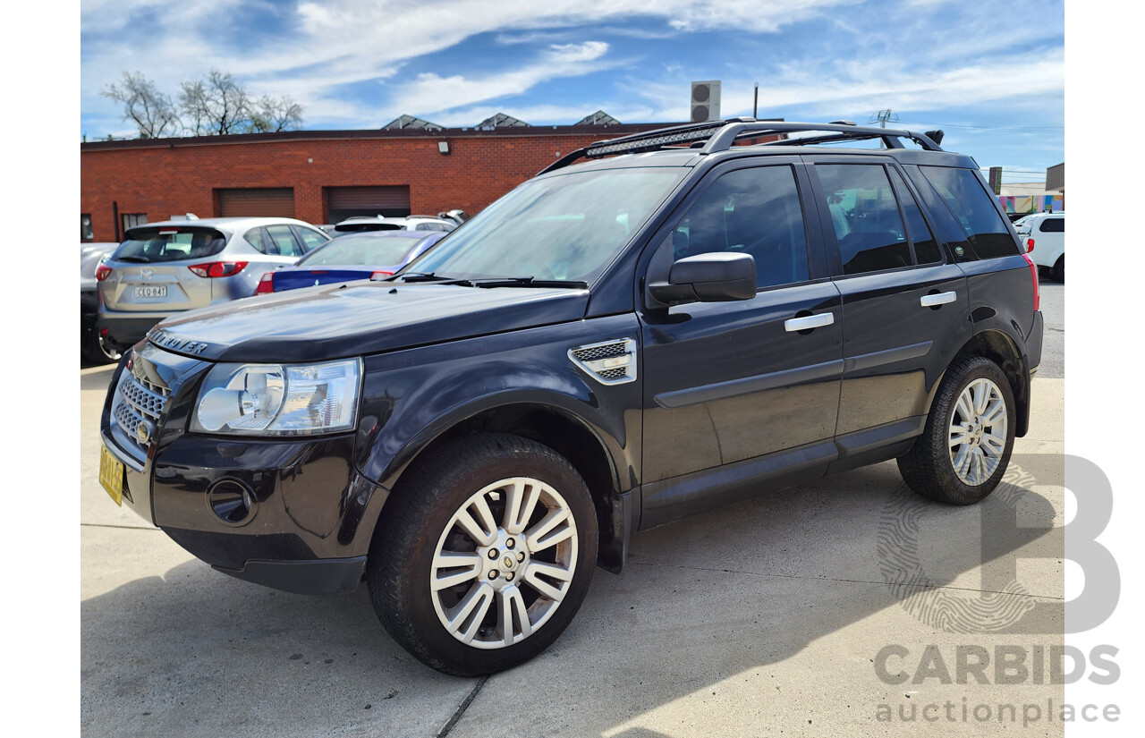 7/2010 Land Rover Freelander 2 SE TD4 (4x4) LF MY10 4d Wagon Black 2.2L