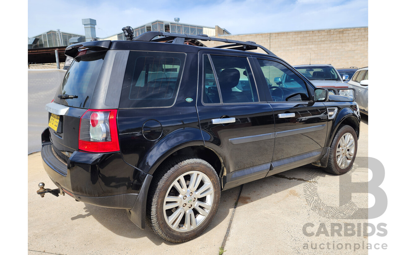 7/2010 Land Rover Freelander 2 SE TD4 (4x4) LF MY10 4d Wagon Black 2.2L