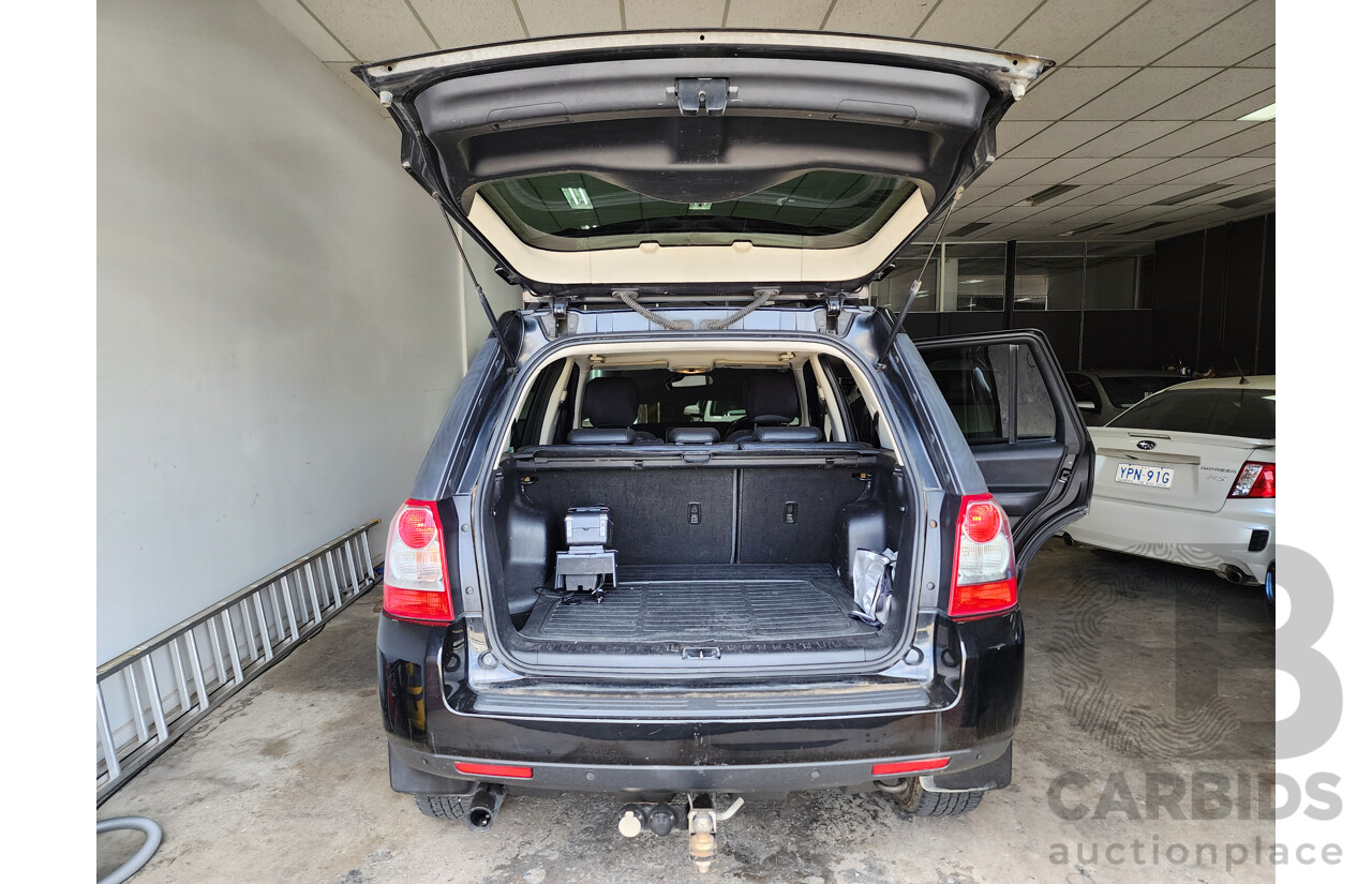 7/2010 Land Rover Freelander 2 SE TD4 (4x4) LF MY10 4d Wagon Black 2.2L