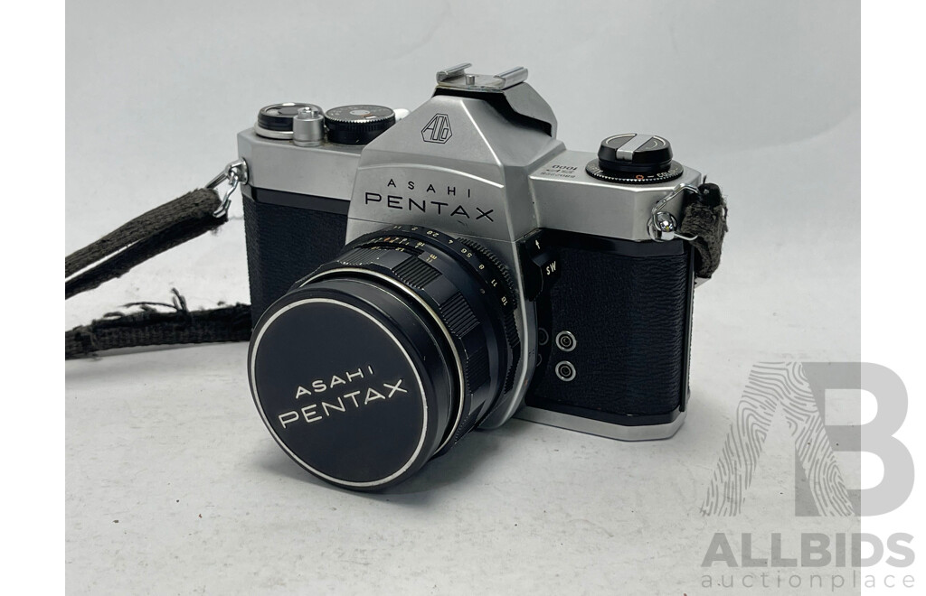 Asahi Pentax 35mm Film Camera and Lens