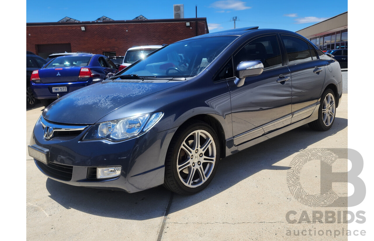 9/2007 Honda Civic Sport MY07 4d Sedan Grey 2.0L