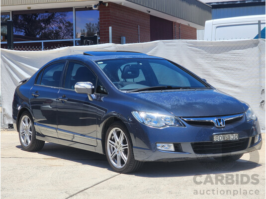 9/2007 Honda Civic Sport MY07 4d Sedan Grey 2.0L