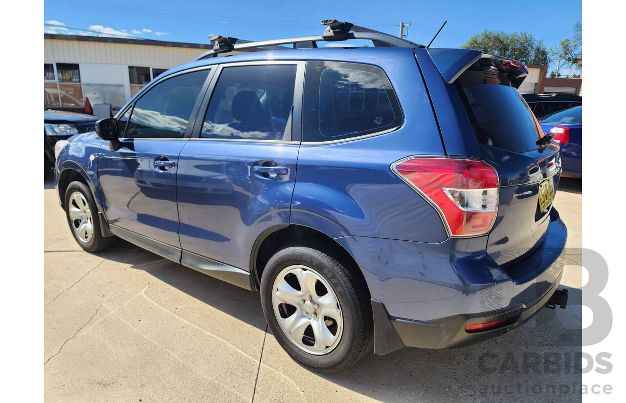 8/2013 Subaru Forester 2.5i MY13 4d Wagon Blue 2.5L